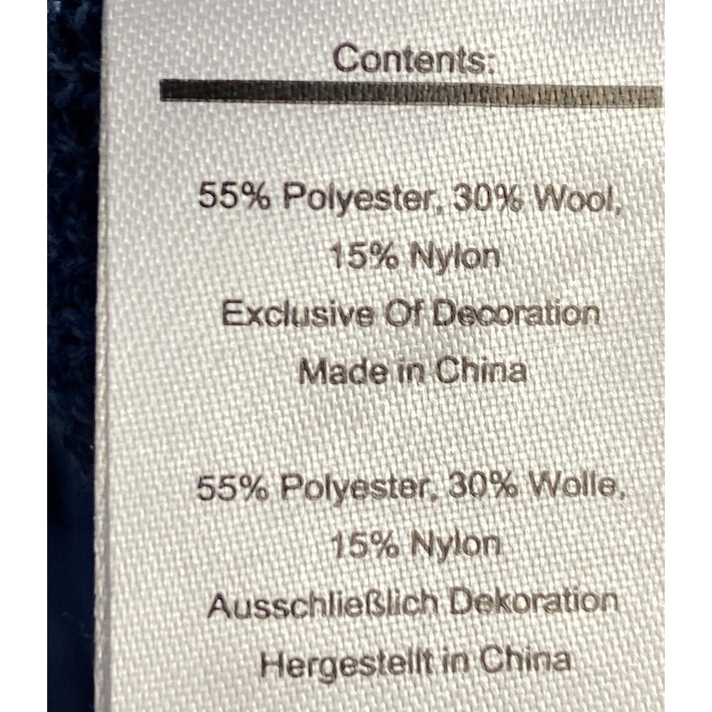 Smartwool Wool Blend Sweater Women’s XL Blue Recent Boxy Cozycore Quiet Luxury - Picture 5 of 11